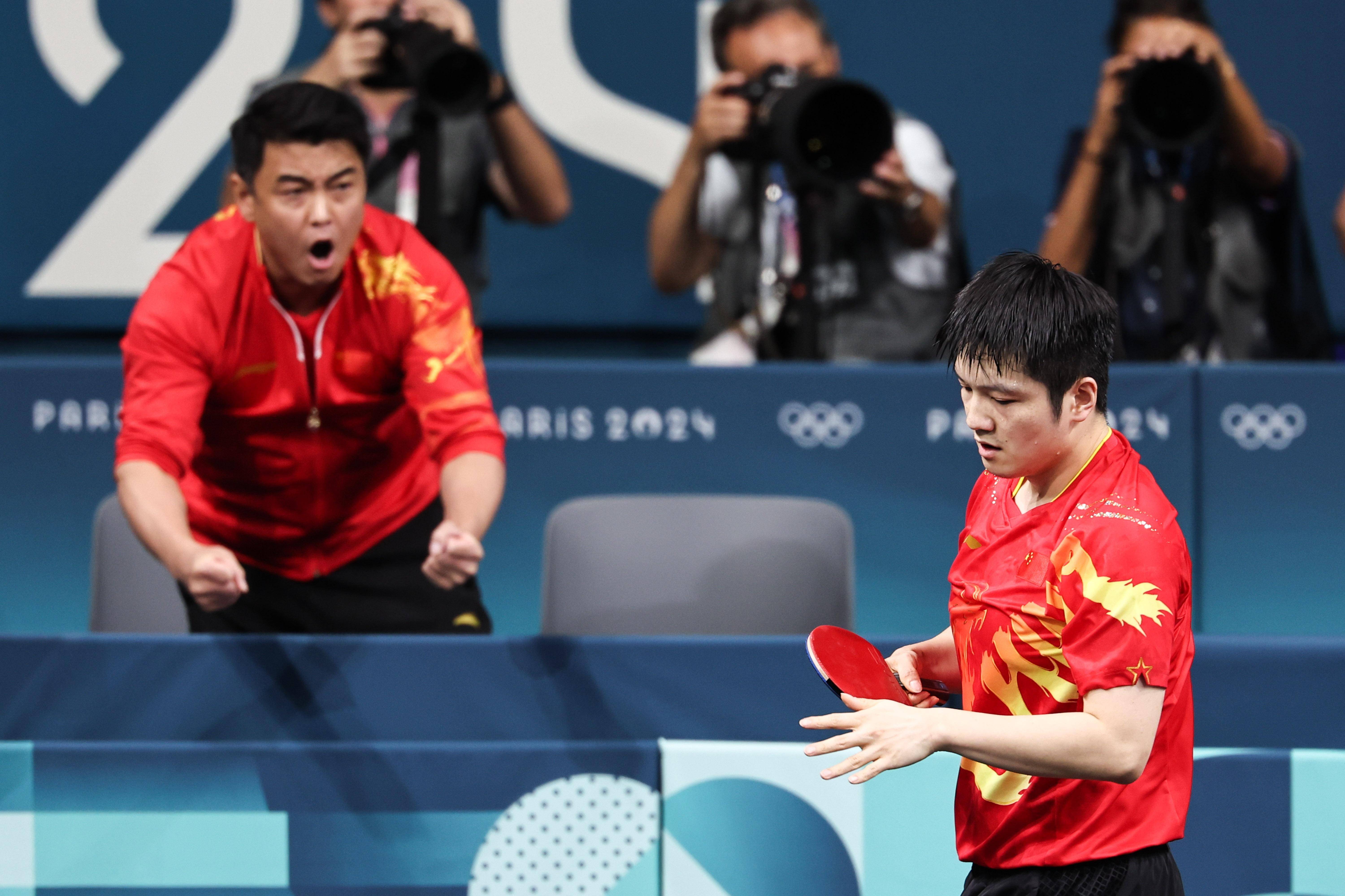 包含中国乒乓球队逆转英国乒乓球队，王皓绝境逆转的词条